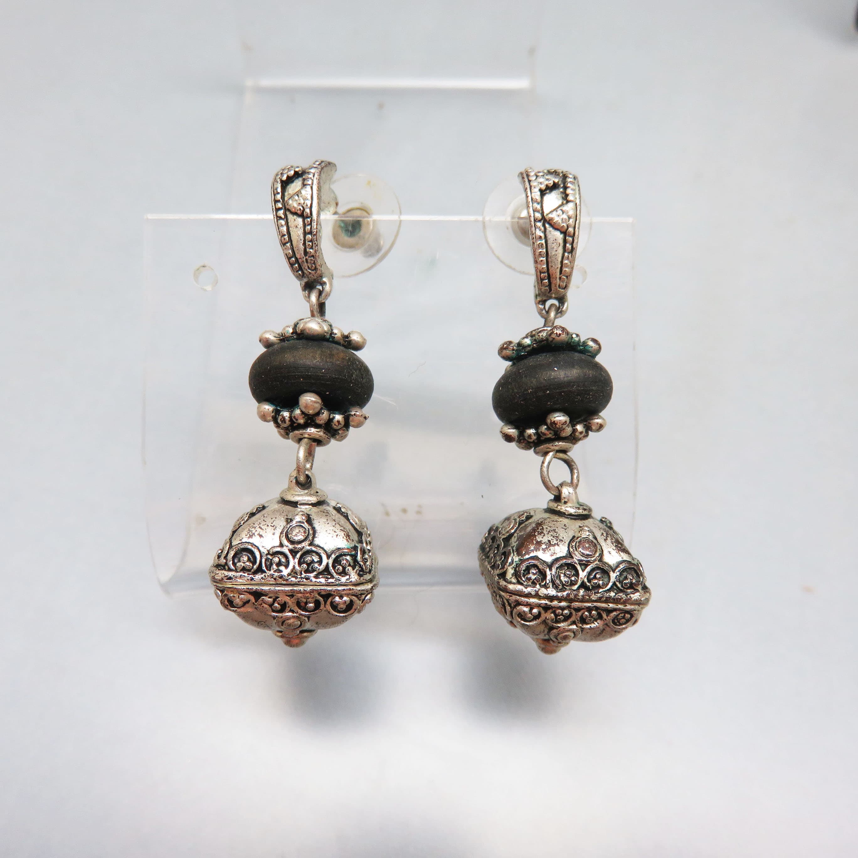 Vintage Premier Designs Ethnic Look Pierced Earrings