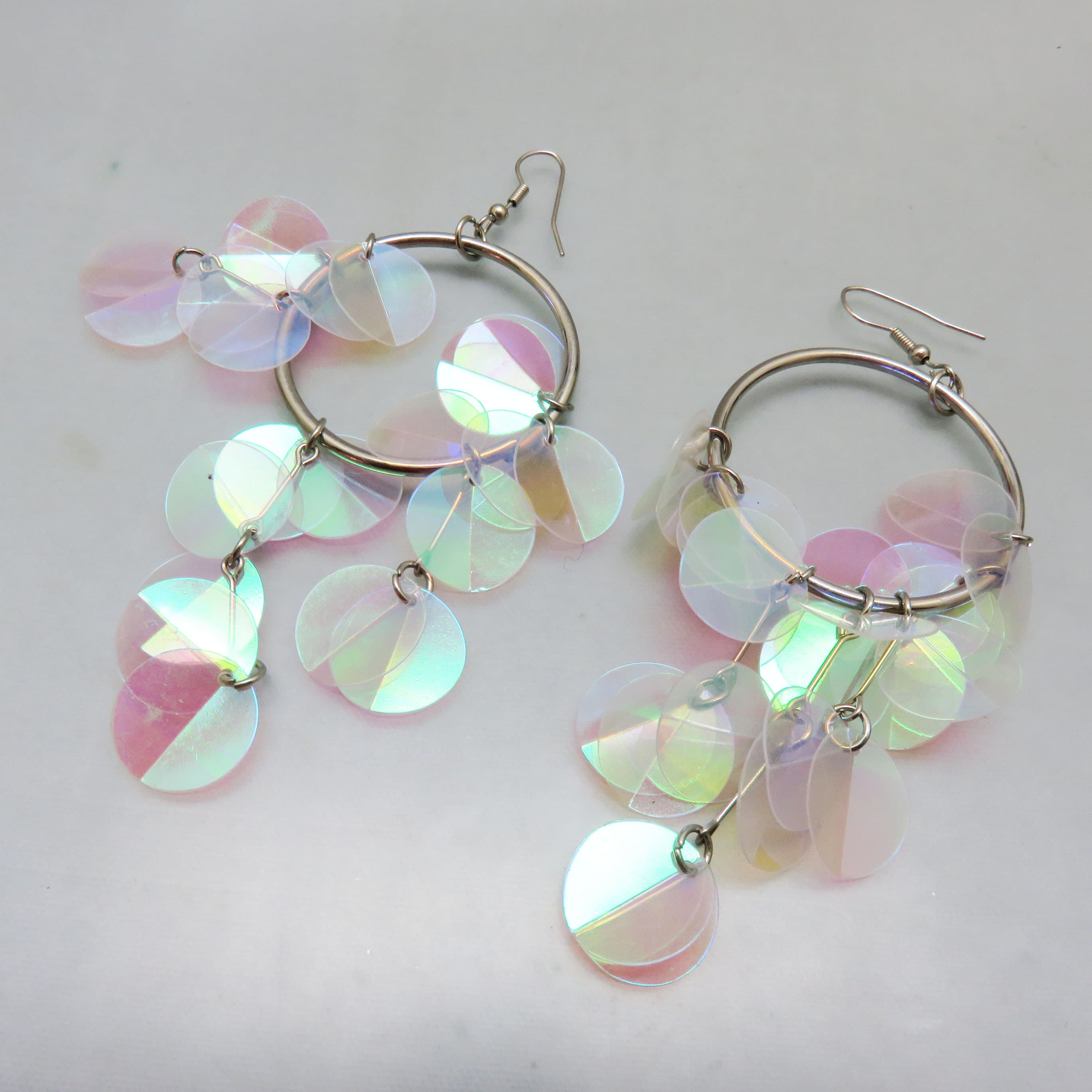 Fluttering Fairy Drop Dangle Pierced Earrings