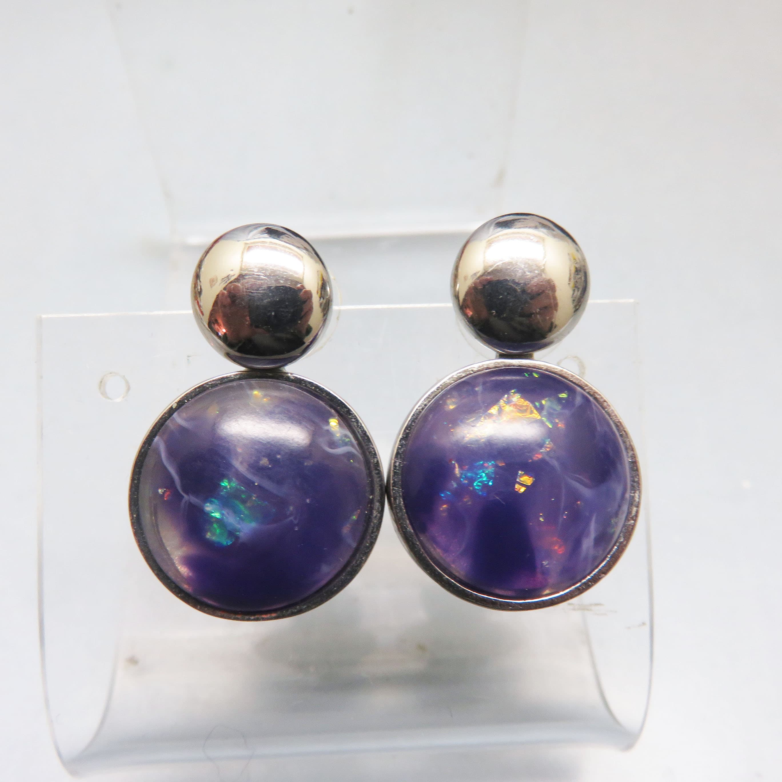 Twilight Magic Reversible Statement Earrings